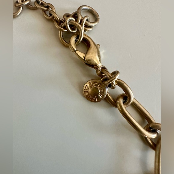 J.Crew Tortoise Interlocking Chain Statement Necklace - Picture 3 of 3